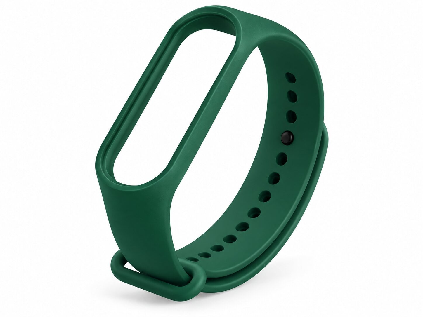 Ремешок силиконовый для Xiaomi Mi Band 5/6/7 Dark Green (29770025)