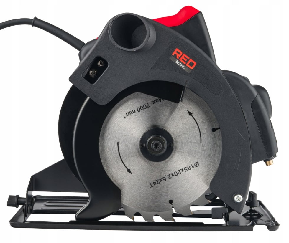 Циркулярная ручная пила Red Technic 2250 Вт 185 мм (17840418327)