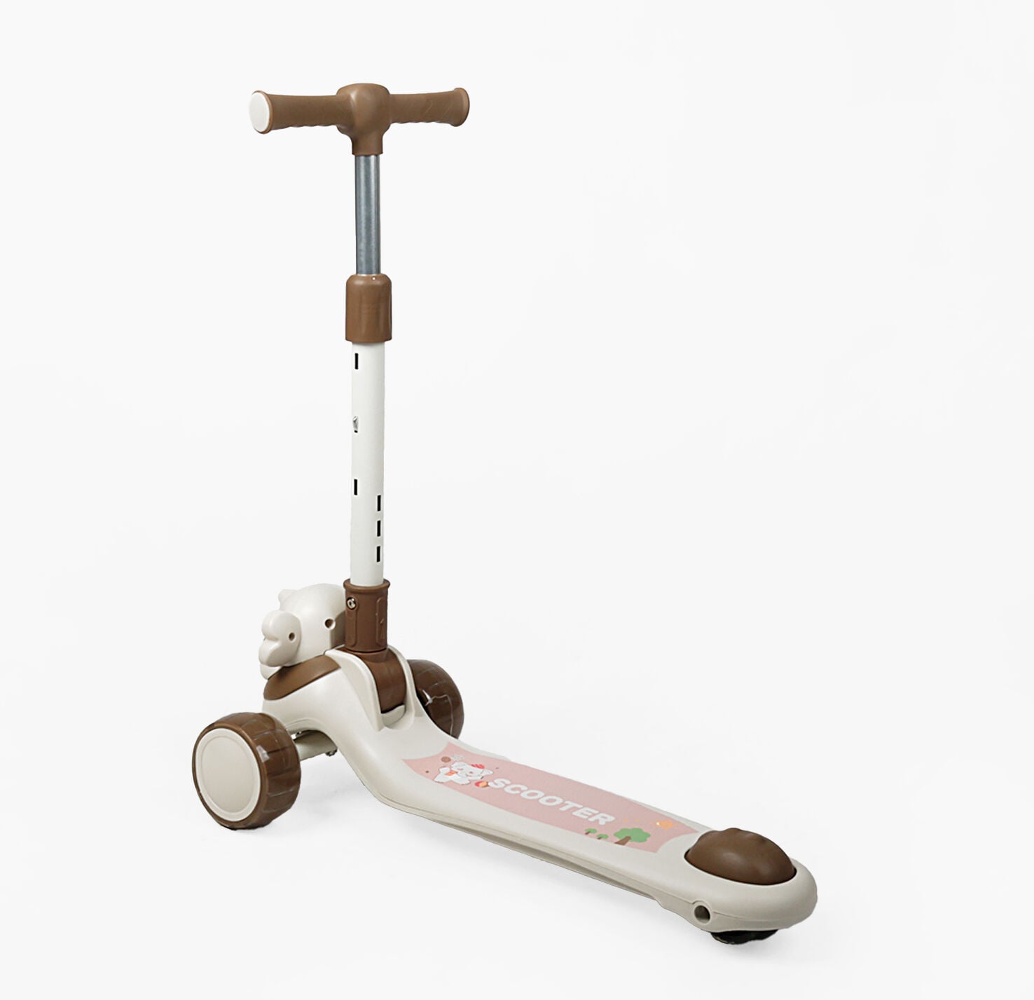 Самокат трехколесный Best Scooter Skyper LF-2181/42 Коричневый