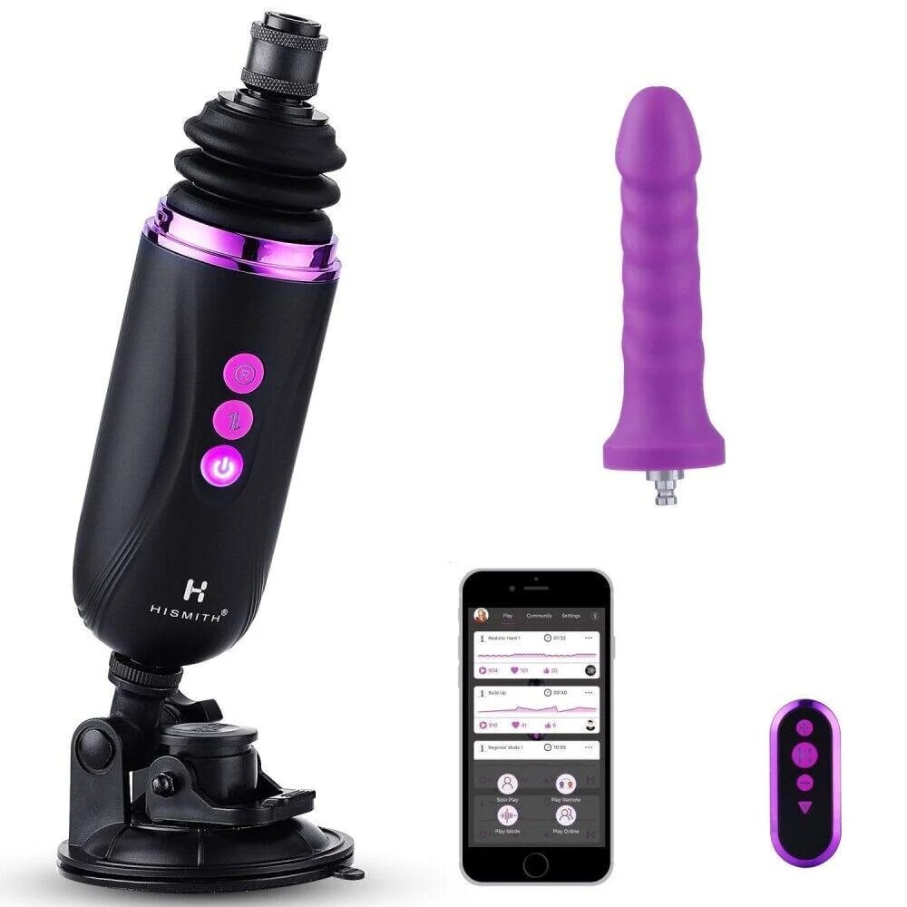 Секс-машина мини Hismith Mini Capsule Sex-Machine with Strong Suction Cup перезаряжаемая (1655055934)