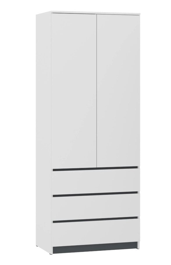 Шкаф гардеробный PEHOTIN НС-Ш-2 80х54х207 см Белый (PN-102009)