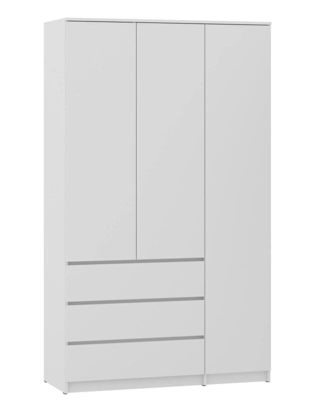 Шкаф гардеробный PEHOTIN НС-Ш-3 120х54х207 см Белый (PN-102015)