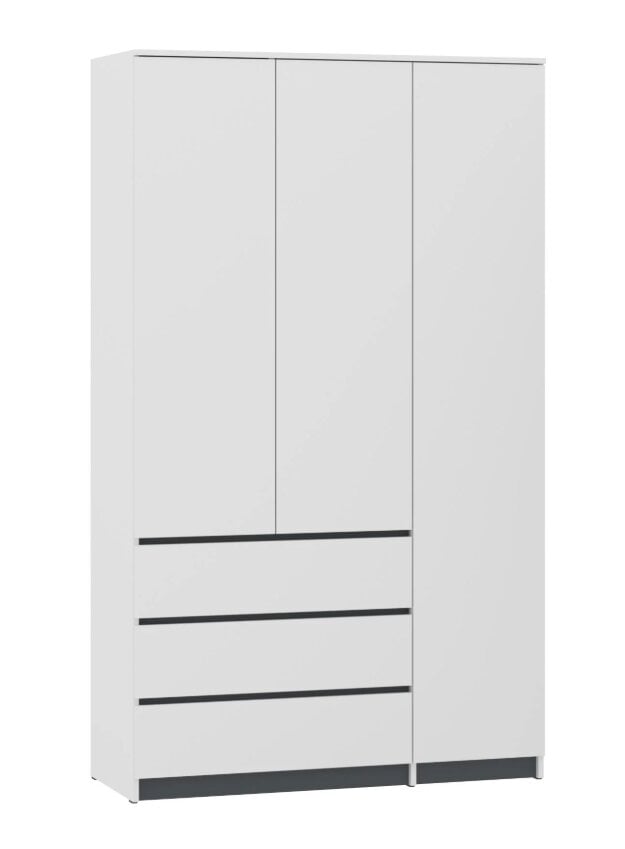 Шкаф гардеробный PEHOTIN НС-Ш-3 120х54х207 см Белый (PN-102019)