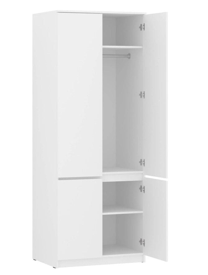 Шкаф гардеробный PEHOTIN НС-ШГ 80х54х207 см Белый (PN-102025)