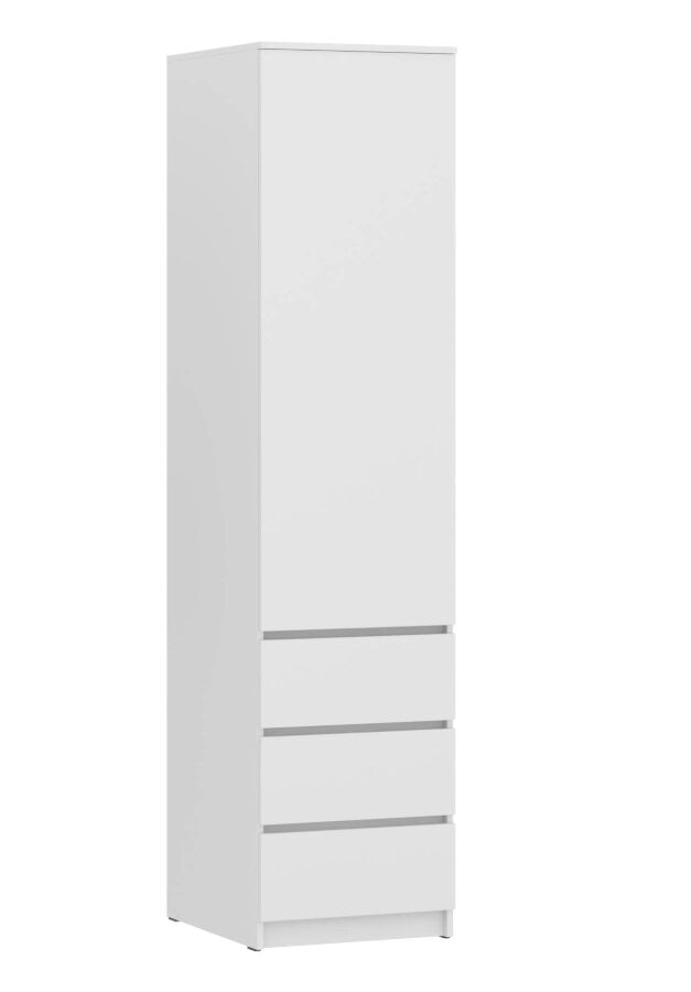 Шафа-пенал PEHOTIN НС-П50-3+1 50х54х207 см Білий (PN-101995)