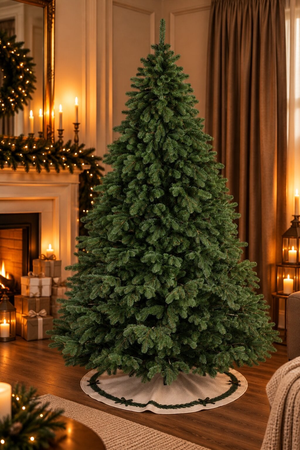 Ялинка штучна лита Decordi Естель 300 см Зелений (38517478)