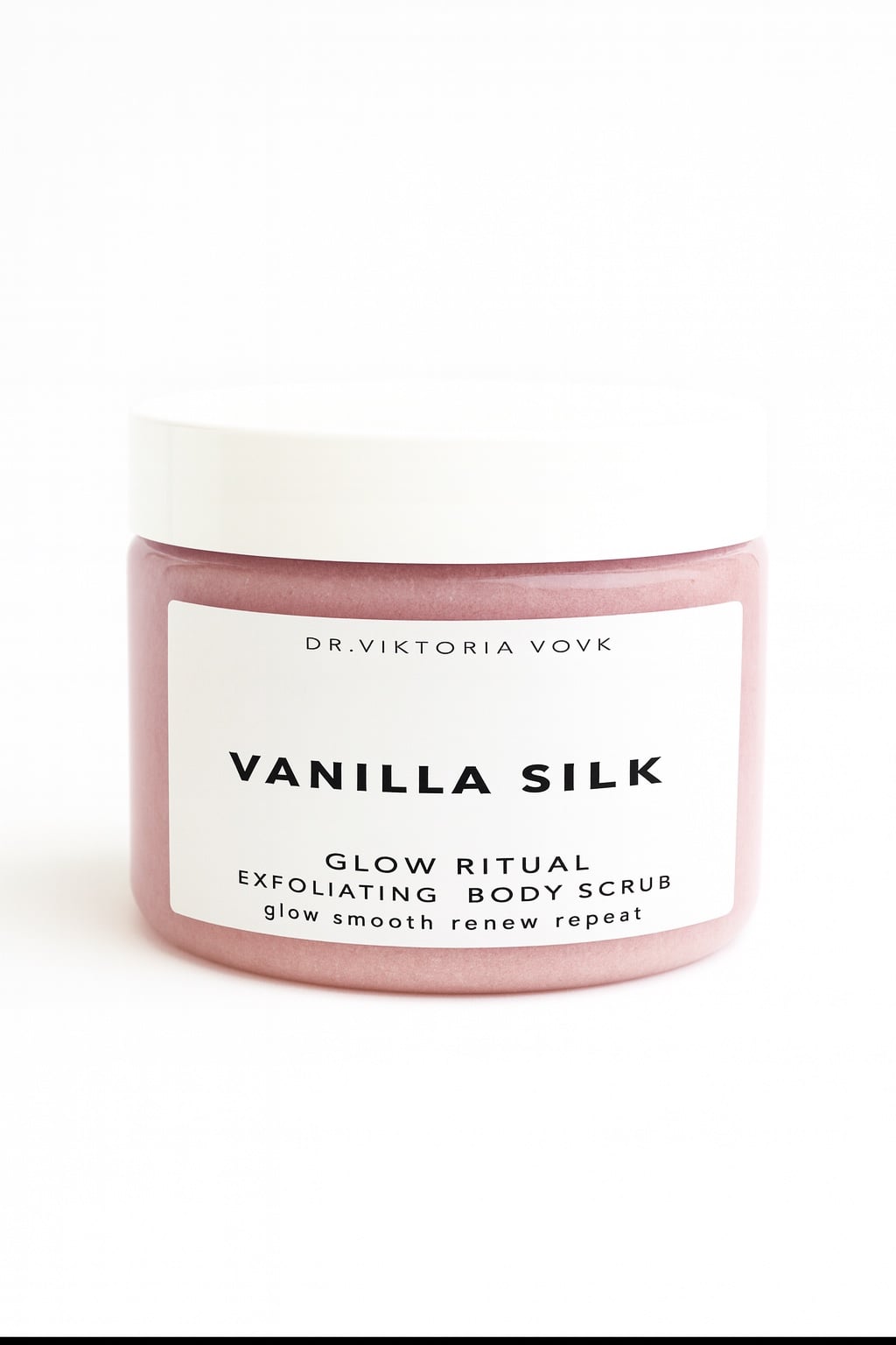Скраб для тела Dr.Viktoria Vovk Vanilla Silk Glow Ritual Exfoliating Body Scrub 250 мл (38809665)