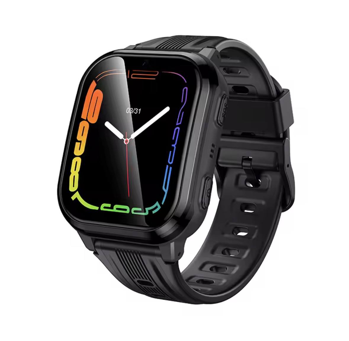 Смарт-часы детские Hoco Y108 4G с GPS под SIM-карту Черный (38573048)