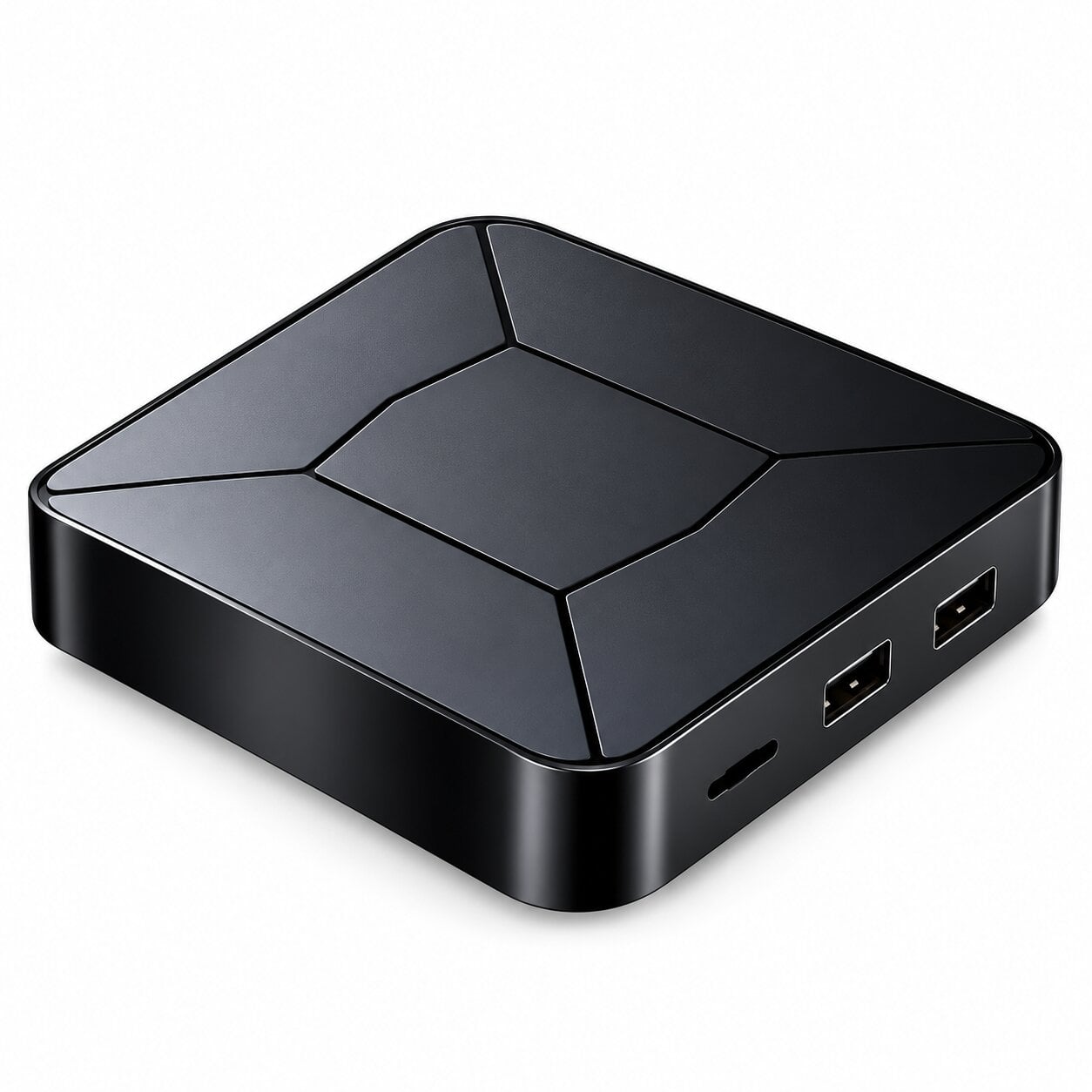 Смарт ТВ-приставка Android 14 2/16 ГБ 4K HDMI с пультом дистанционного управления