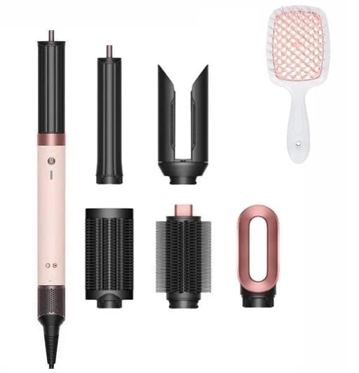 Стайлер для волос HS09 Airwrap Coanda 2x Multi-styler&Dryer Ceramic 6в1 1700 Вт с расческой Pink/Rose Gold (3041244458)