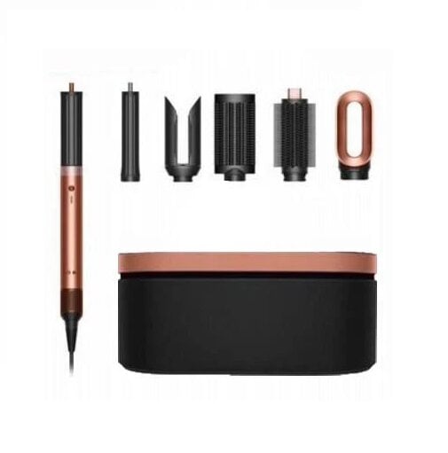 Стайлер для волосся HS09 Airwrap Coanda 2x Multi-styler&Dryer Straight to Wavy Amber Silk 6в1 1700 Вт з кейсом Золотистий (2931990060)