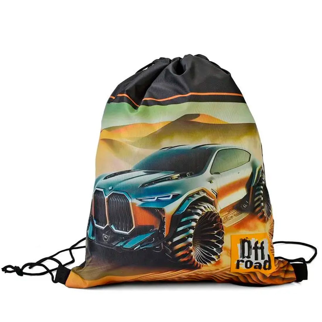 Сумка-рюкзак для обуви детская OSPORT Авто на затяжке (MK 5878) Сумка-рюкзак для обуви детская OSPORT Авто на затяжке (MK 5878)