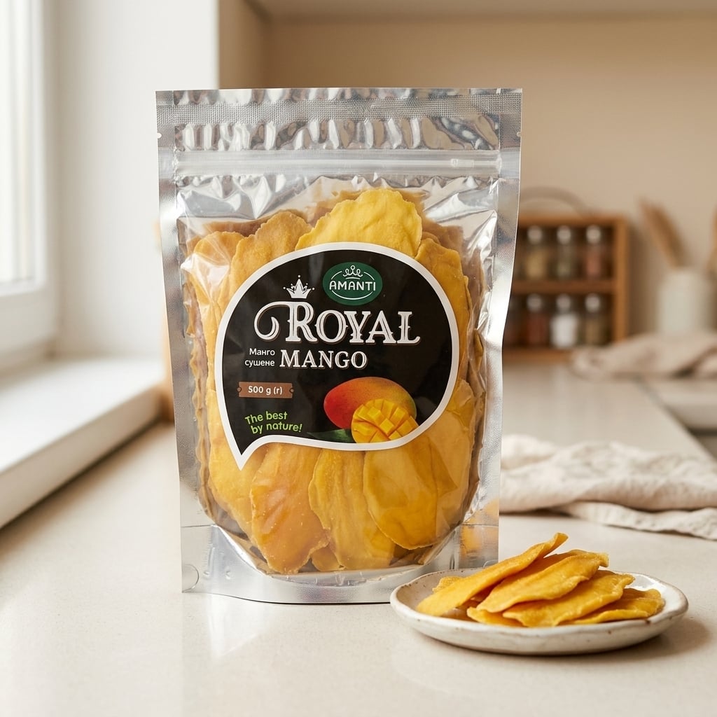 Манго сушеное Royal Amanti натуральные ломтики 250 г (38811346) Манго сушеное Royal Amanti натуральные ломтики 250 г (38811346)