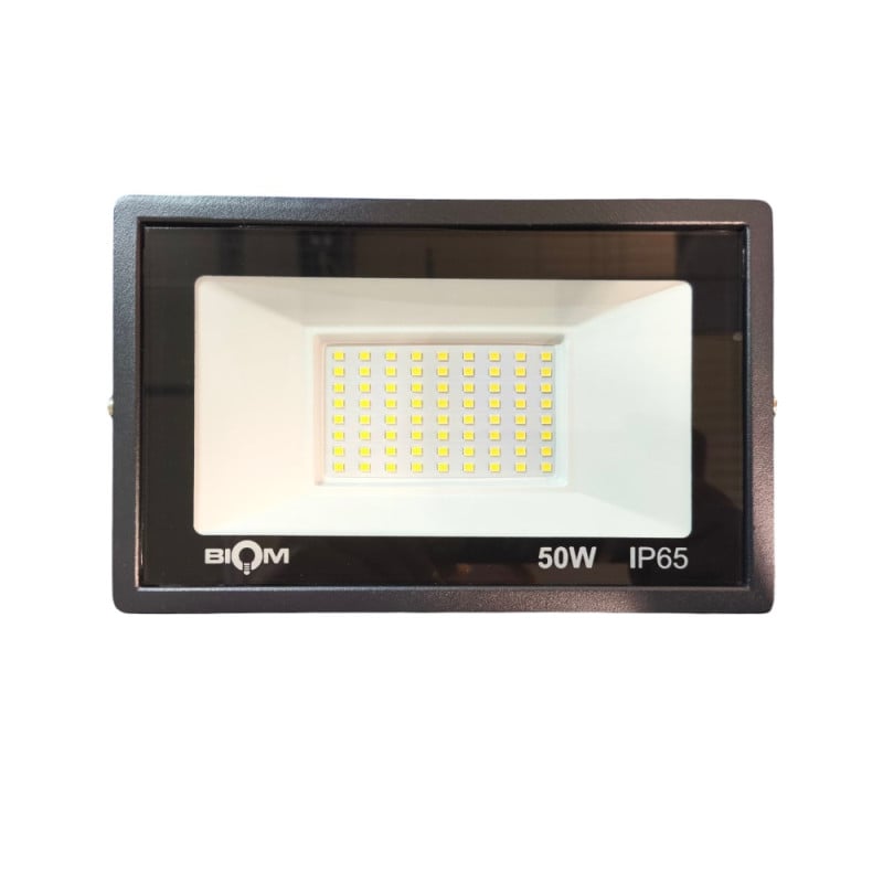 Прожектор світодіодний Biom 50W S6-SMD-50-Slim 6200К 220V IP65 Прожектор світодіодний Biom 50W S6-SMD-50-Slim 6200К 220V IP65