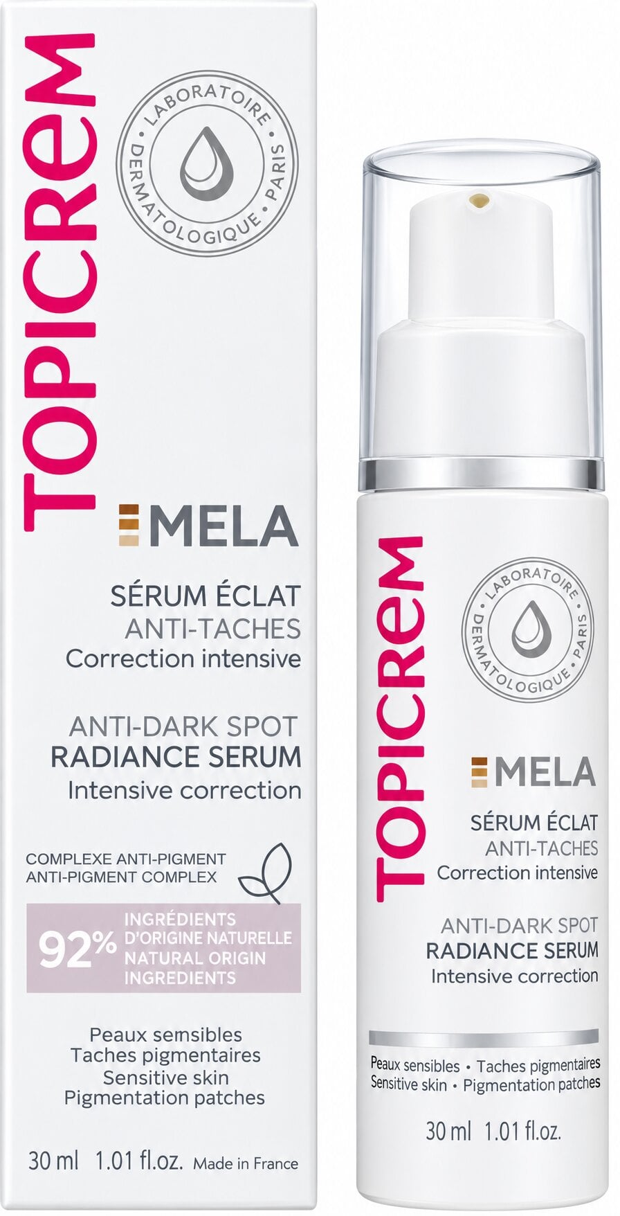 Сыворотка для лица Topicrem Mela Anti-Dark Spot Radiance Serum 30 мл (2446427957)