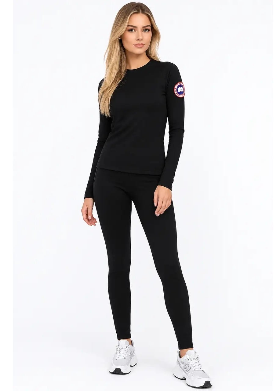Термобелье женское Canada Goose комплект 8856 S Black