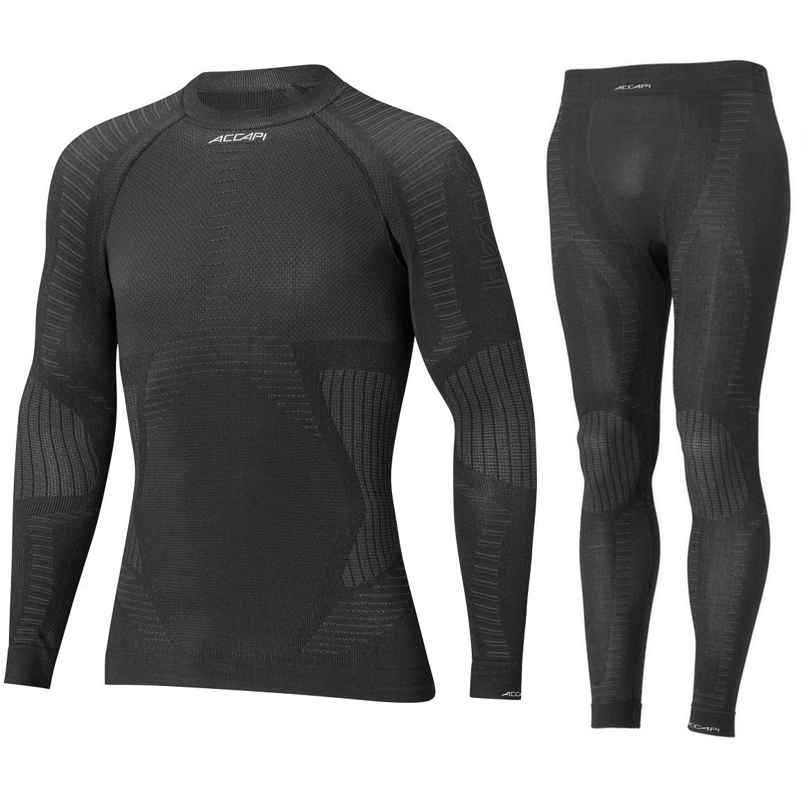 Термокофта и брюки мужские Accapi Xperience 3XL/4XL Black/Antracite