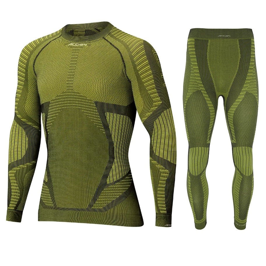 Термокофта и брюки мужские Accapi Xperience XL/XXL Black/Lemon Термокофта и брюки мужские Accapi Xperience XL/XXL Black/Lemon