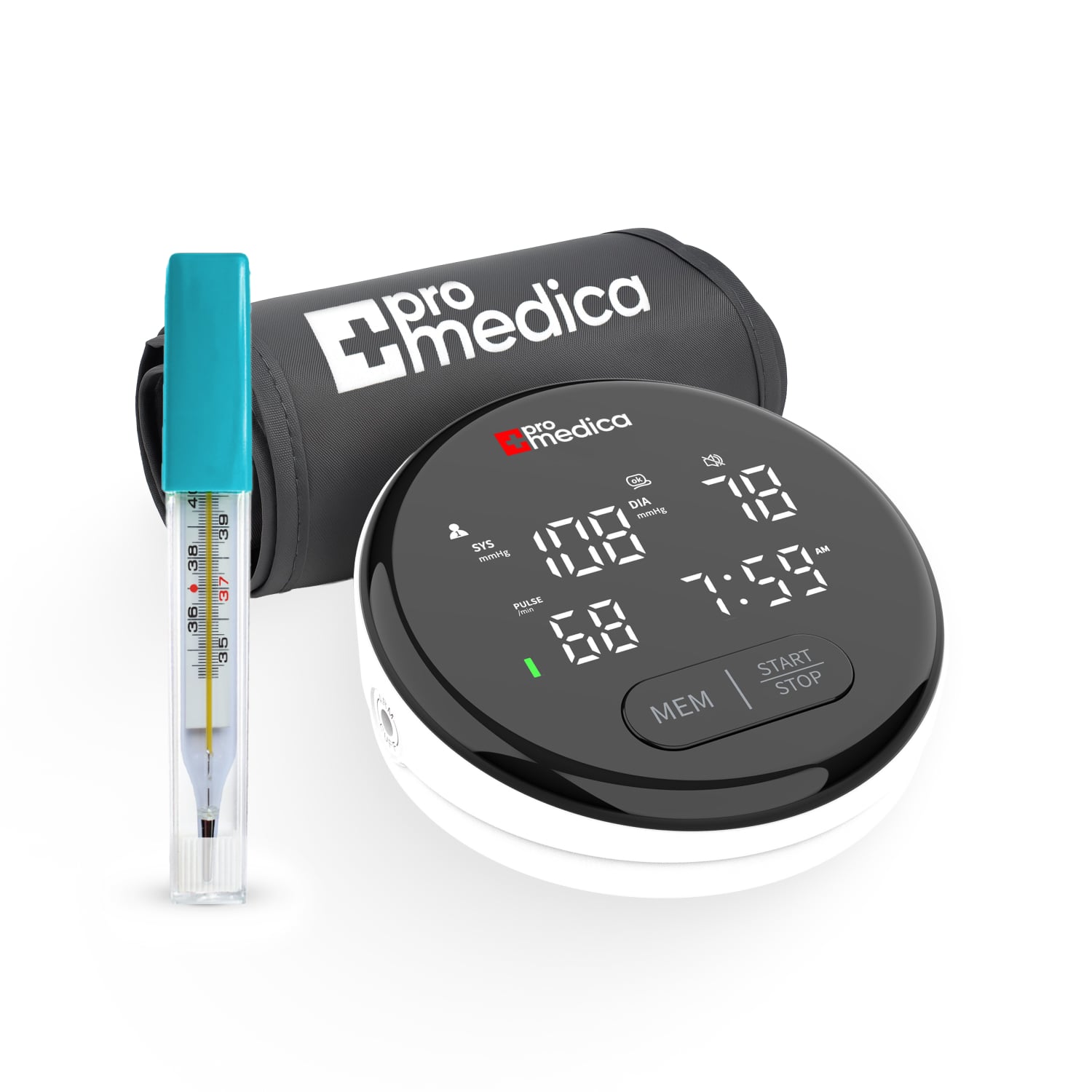 Тонометр автоматичний ProMedica Sense та термометр медичний без ртуті Gamma Thermo Plus (CO004488)