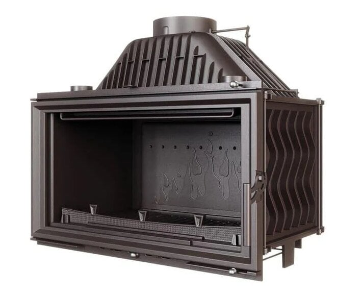 Топка чавунна камінна KAWMET W15 ECO на дровах 13,5 кВт Топка чавунна камінна KAWMET W15 ECO на дровах 13,5 кВт