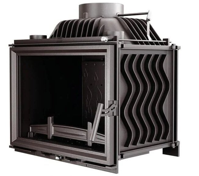 Топка чугунная каминная KAWMET W17 ECO на дровах 12,3 кВт