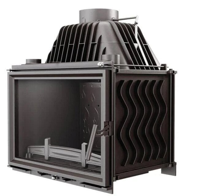 Топка чугунная каминная KAWMET W17 ECO на дровах 16,1 кВт