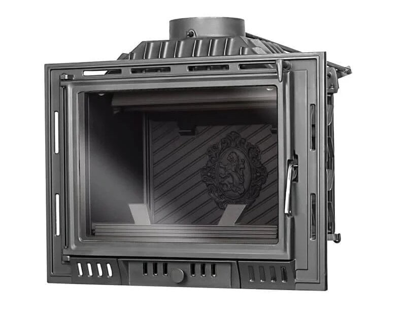 Топка чугунная каминная KAWMET W6 ECO на дровах 10,1 кВт