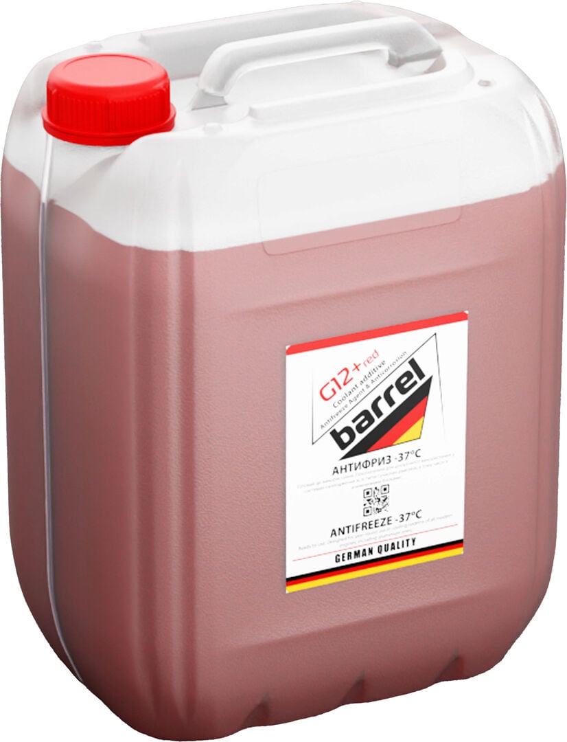 Тосол антифриз Barrel -37 G-12+ 20 л Красный (48021044779) Тосол антифриз Barrel -37 G-12+ 20 л Красный (48021044779)