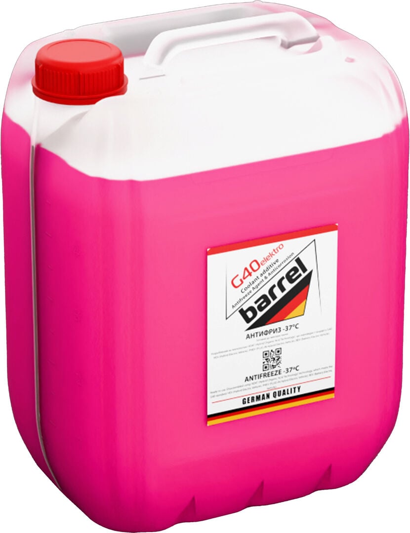 Тосол антифриз Barrel -37 G-40 elektro 20 л Красный (48021044890) Тосол антифриз Barrel -37 G-40 elektro 20 л Красный (48021044890)