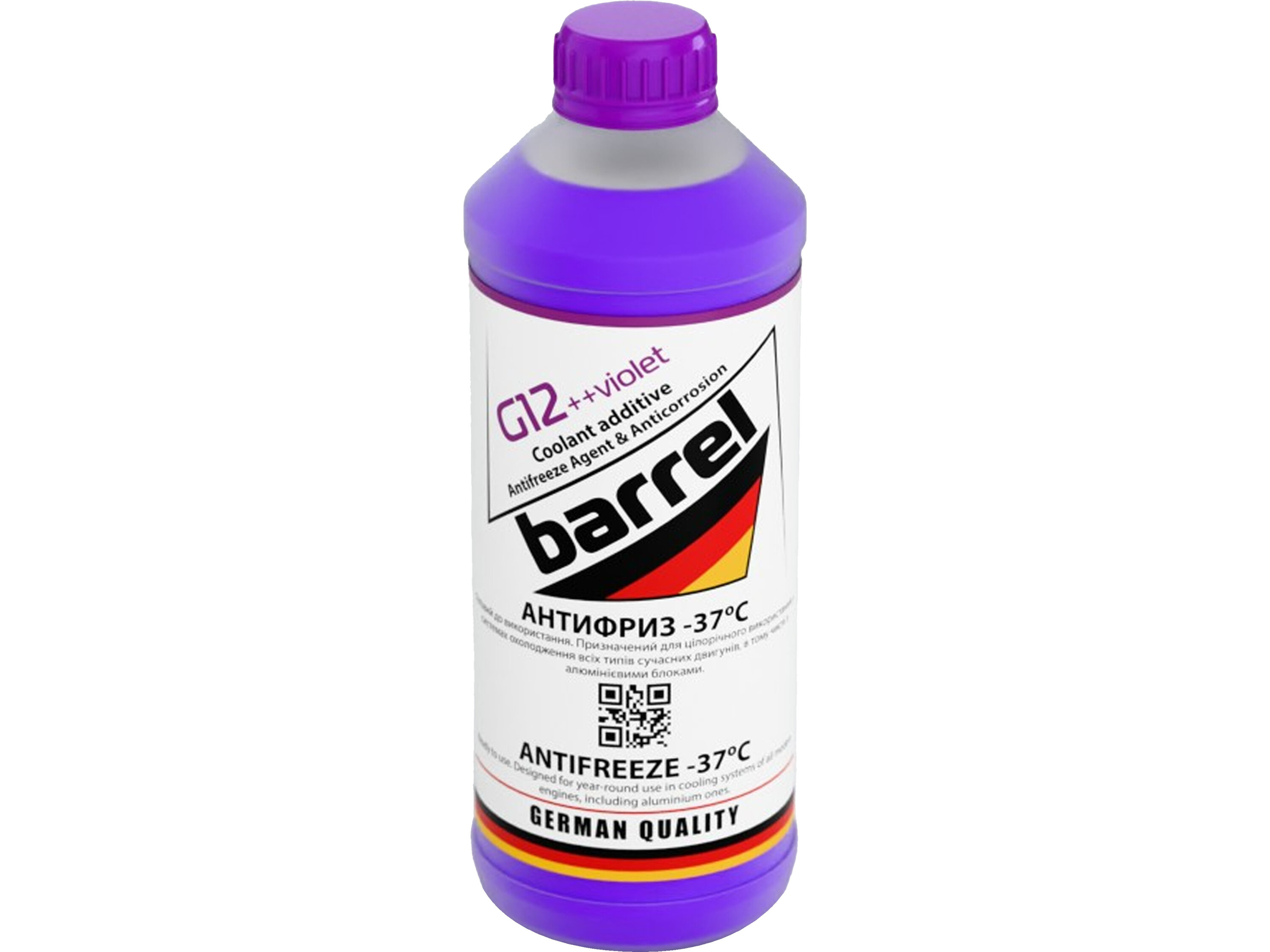 Тосол антифриз фиолетовый Barrel -37 G-12++ 1,5 л (48021044768)