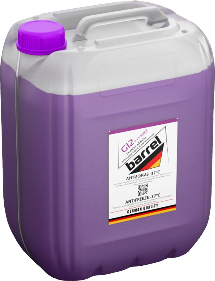 Тосол антифриз Barrel -37 G-12++ 20 л Фиолетовый (48021044783) Тосол антифриз Barrel -37 G-12++ 20 л Фиолетовый (48021044783)