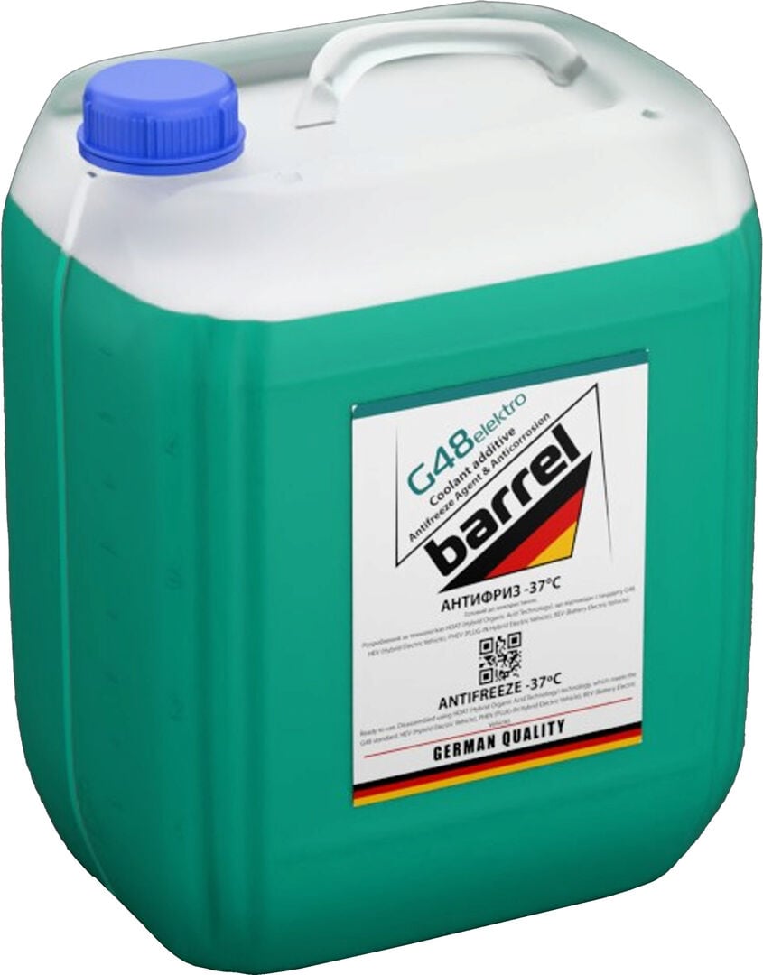 Тосол антифриз Barrel -37 G-48 elektro 10 л Синий (48021044883) Тосол антифриз Barrel -37 G-48 elektro 10 л Синий (48021044883)