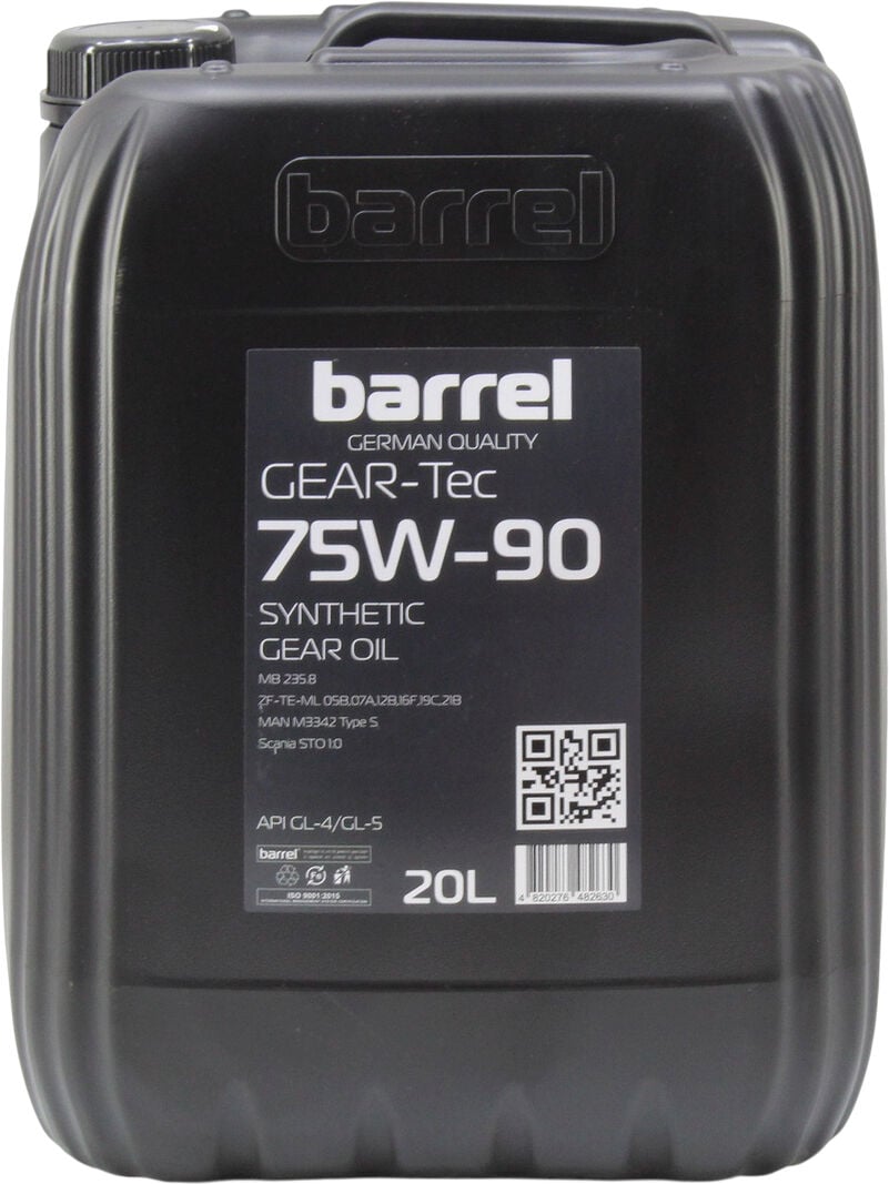 Трансмиссионная смазка Barrel 75W-90 Gear-Tec 20 л (40748338)