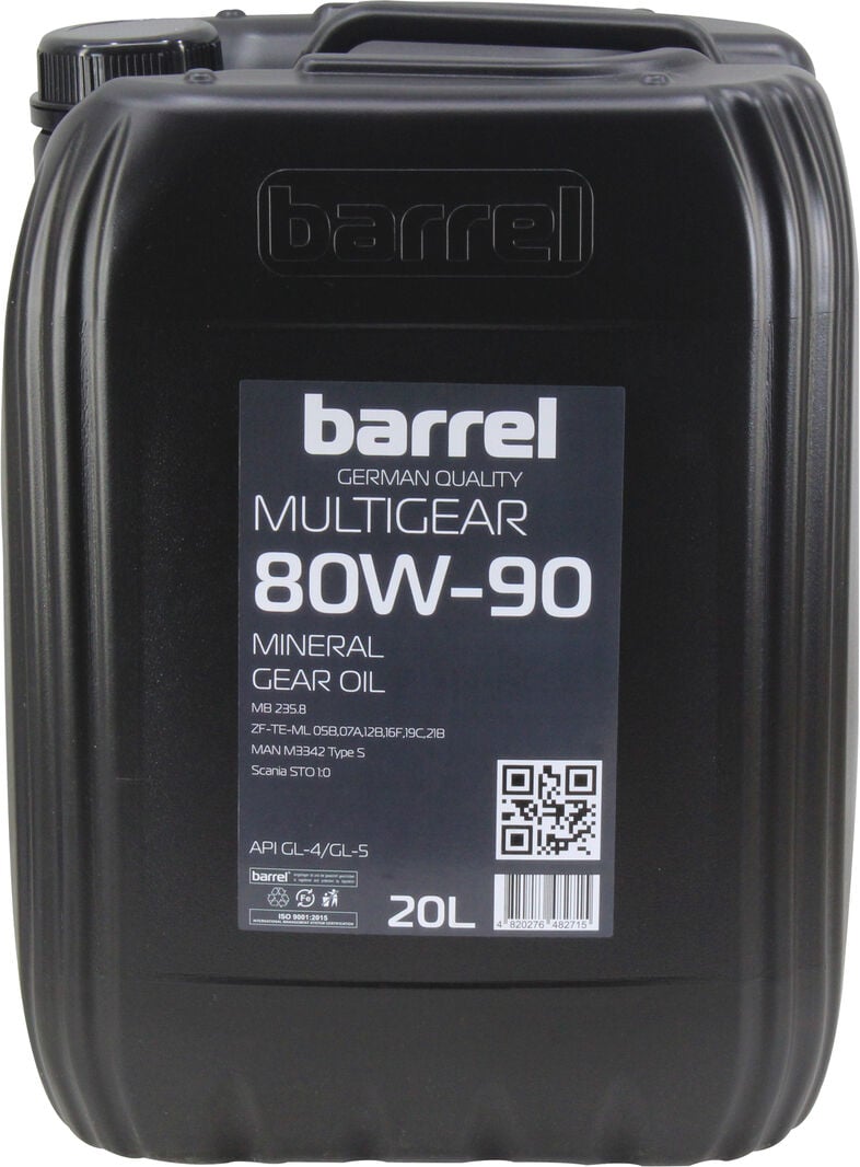 Трансмісійне мастило Barrel 80W-90 Multigear 20 л (40748341)