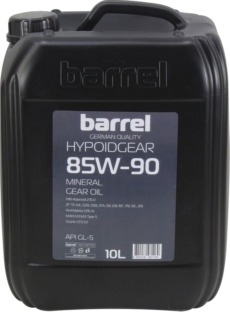 Трансмісійне мастило Barrel 85W-90 Hypoidgear 10 л (48021044805)