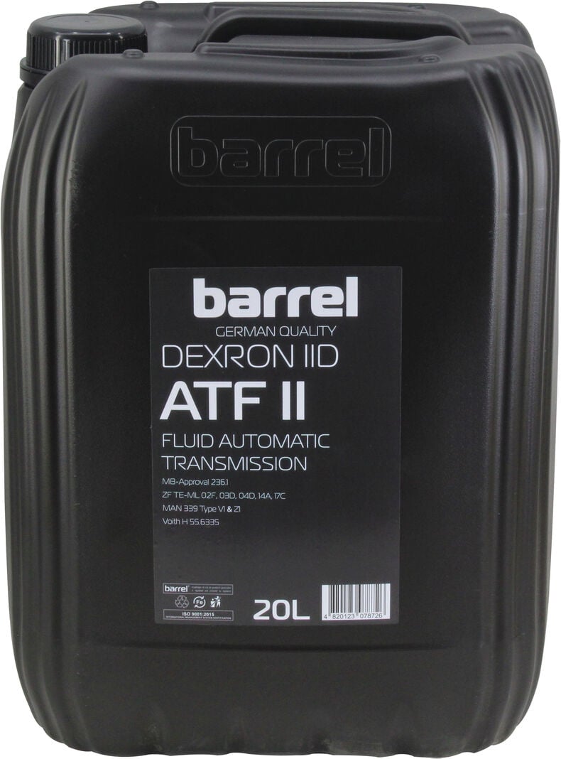 Трансмісійне мастило Barrel ATF Dexron II D 20 л (40748352)