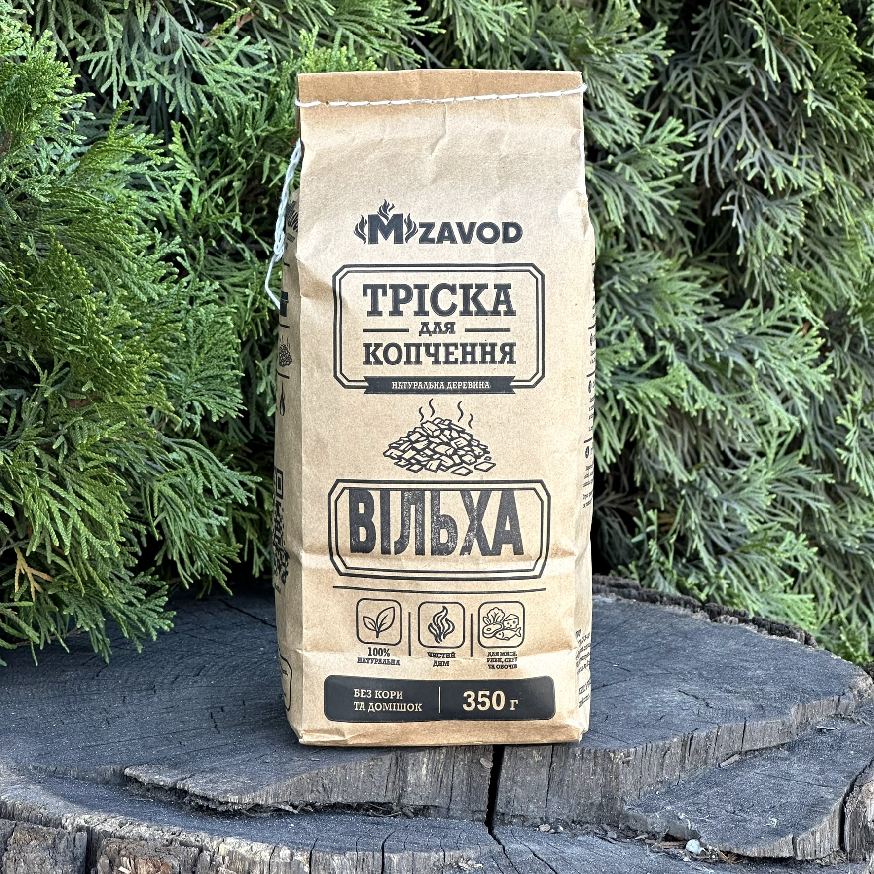 Треска для копчения Mzavod Ольха 350 г