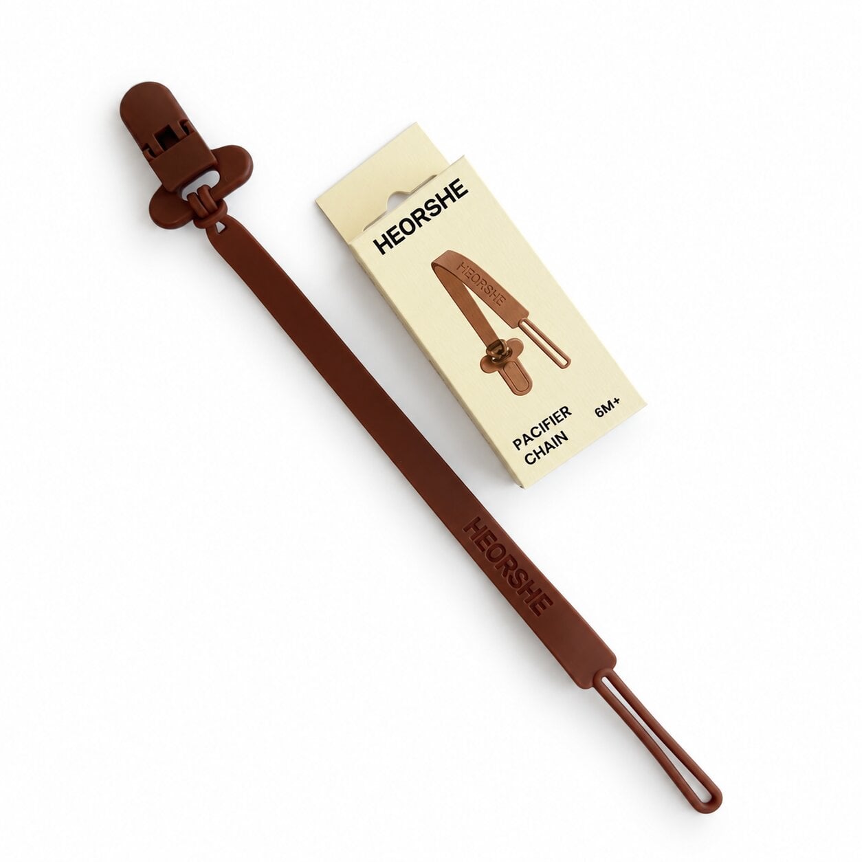 Держатель для пустышки HEORSHE Brown