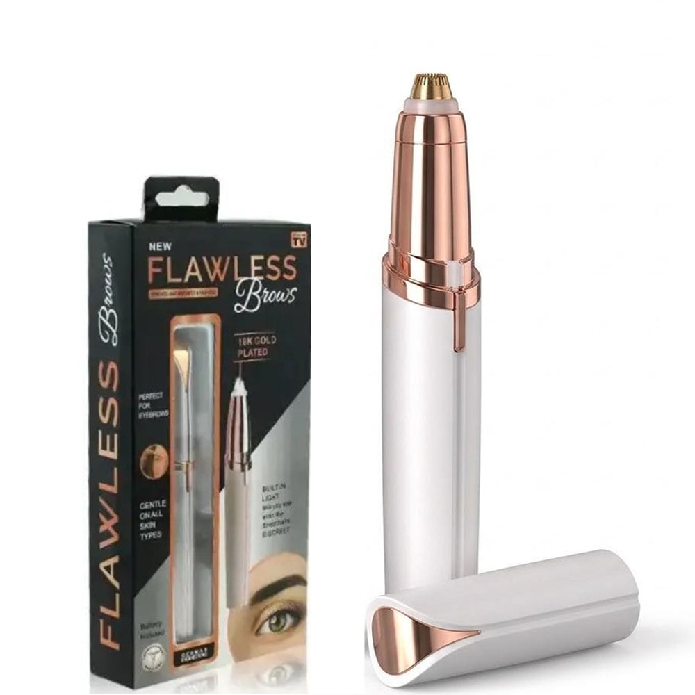 Триммер женский для бровей USB Flawless Brows для точечной коррекции бровей