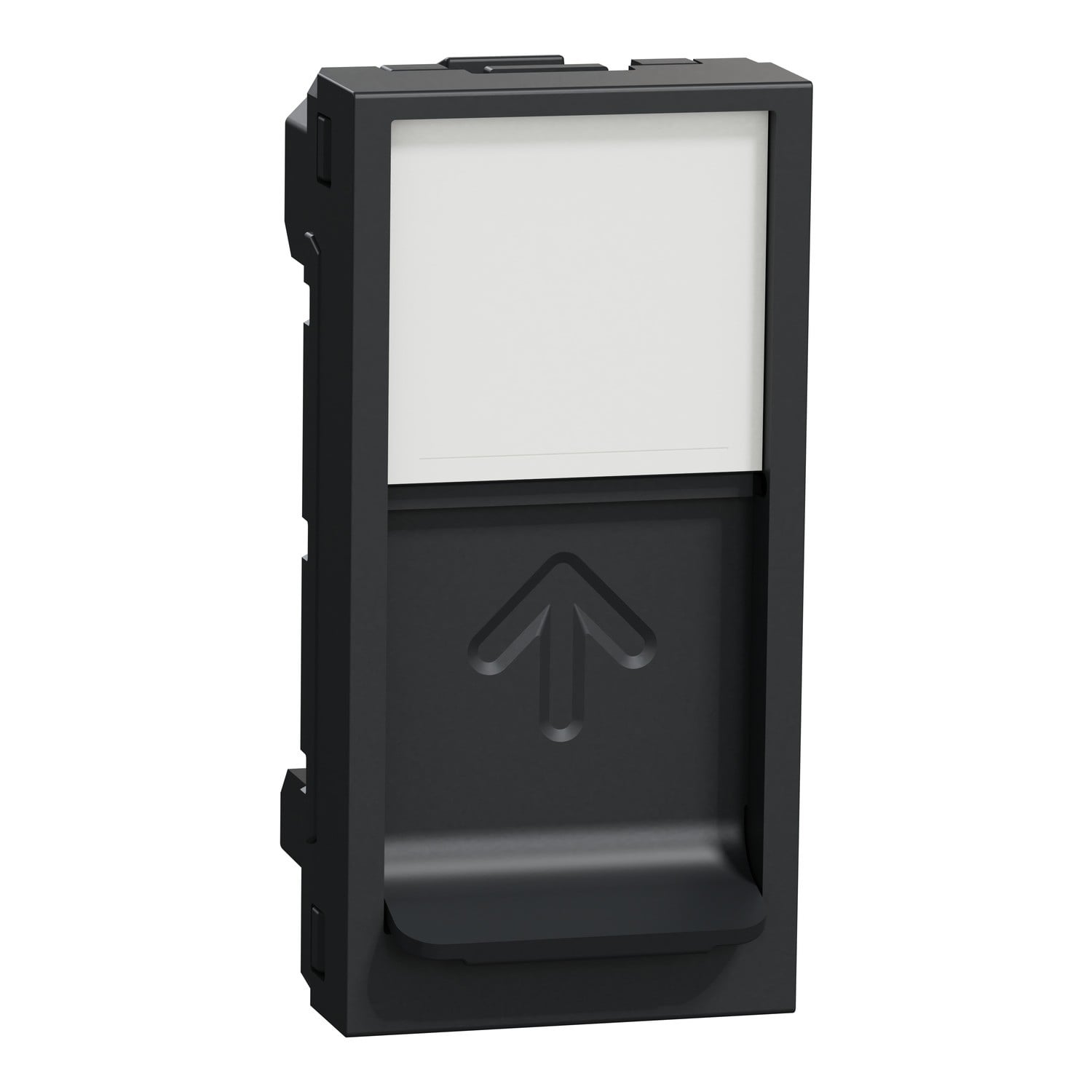 Плата центральна Schneider Electric Unica New Systimax RJ45 1 модуль Антрацит NU946054) Плата центральна Schneider Electric Unica New Systimax RJ45 1 модуль Антрацит NU946054)
