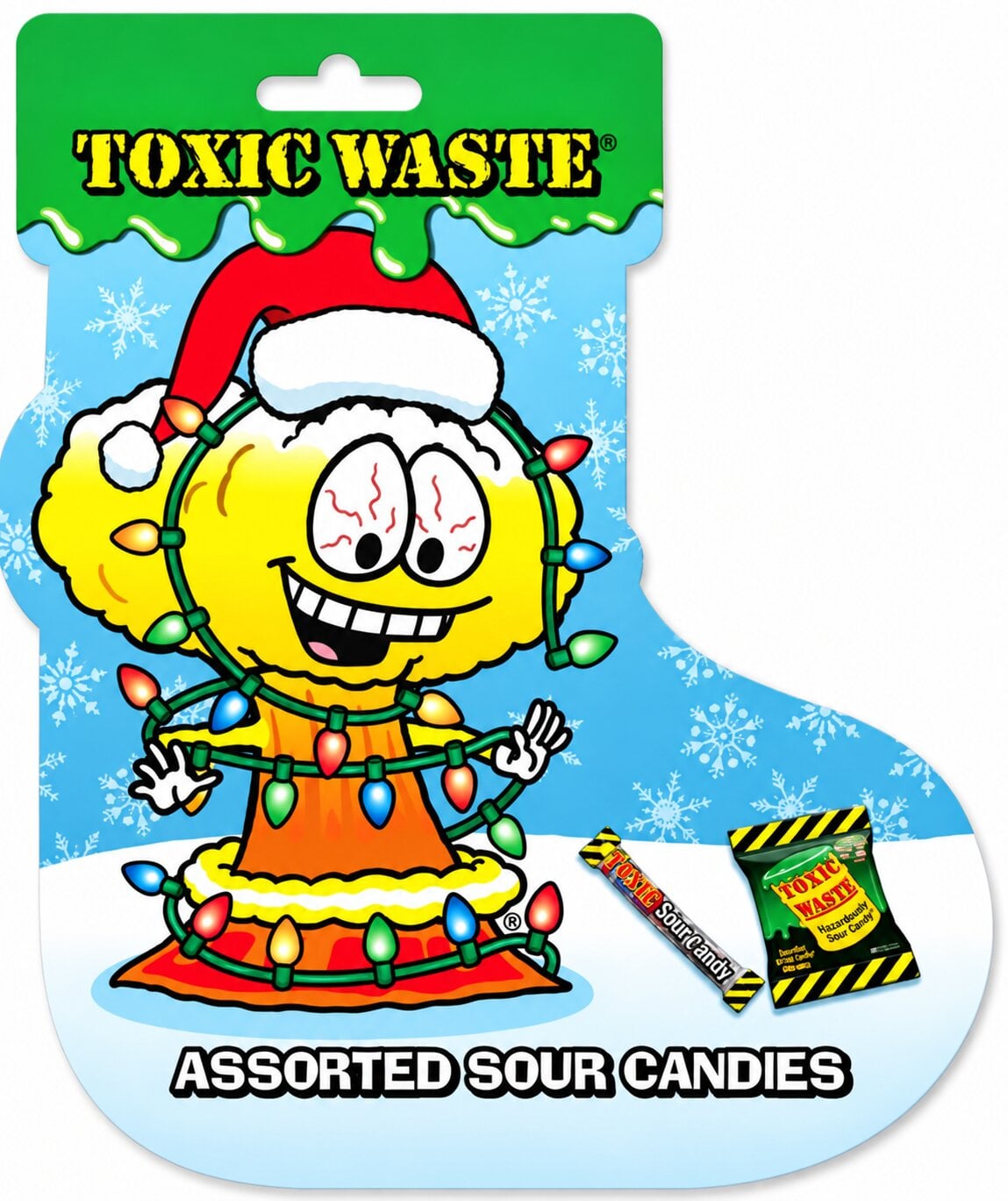 Конфеты кислые Toxic Waste Christmas Stocking 70 г (2838901434)