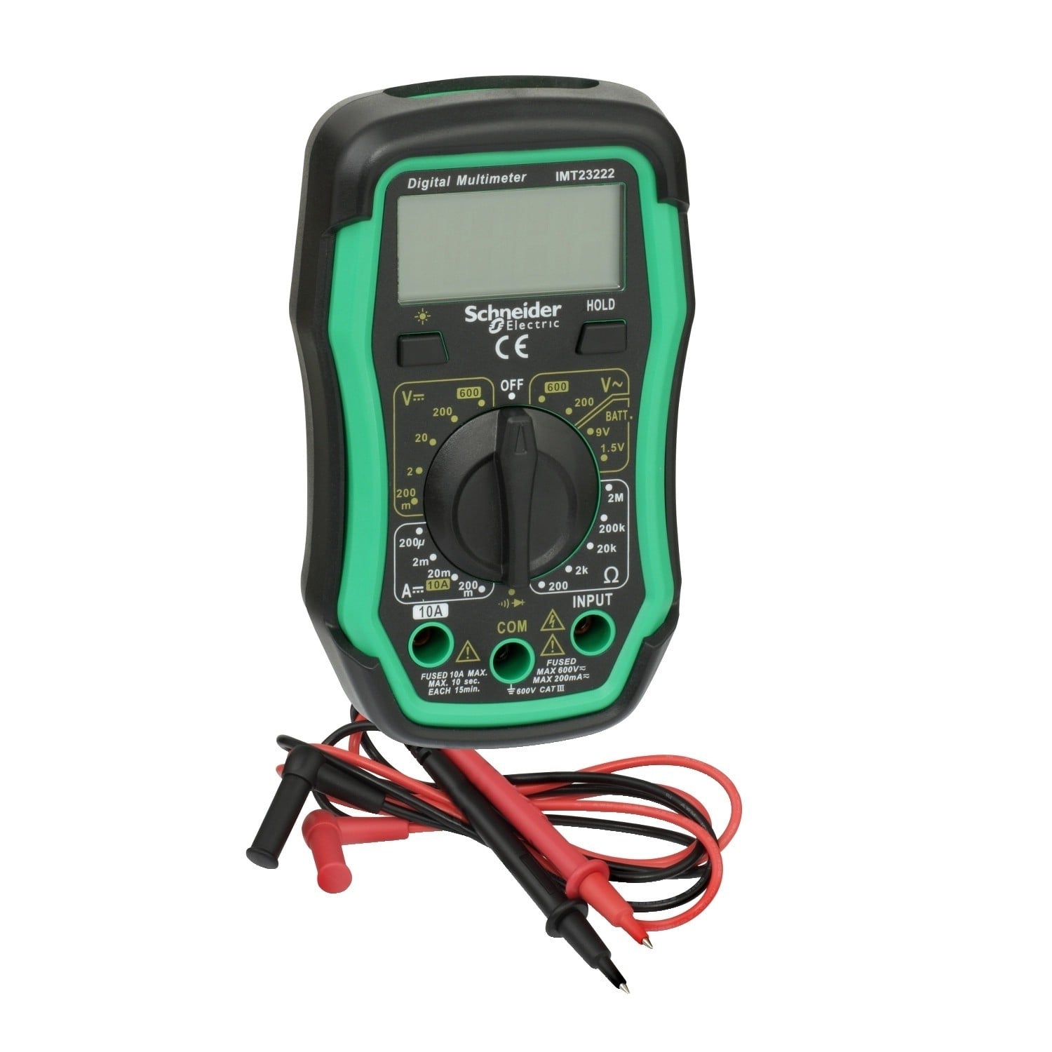 Мультиметр цифровий Thorsman Schneider Electric кат. III 600V (IMT23222)