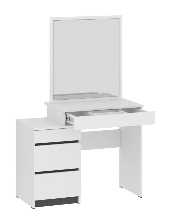 Туалетний столик PEHOTIN НС-Трюмо-1 95х40х145 см Білий (PN-102290)