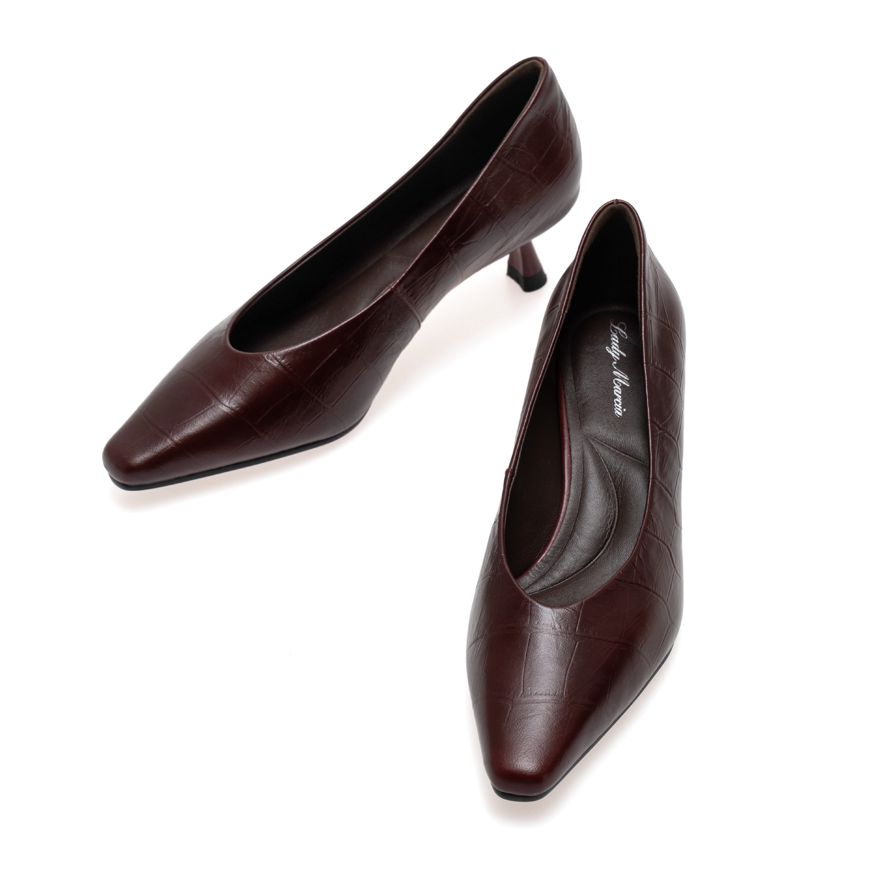 Туфли женские Lady Marcia 01974 р. 39 Бордовый (38875257)