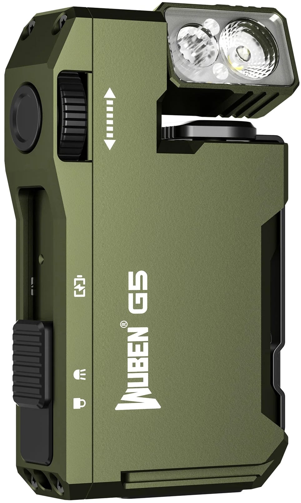 Фонарь универсальный карманный EDC Wuben G5 RGB 400 Lm 82 м Green (18-58) Фонарь универсальный карманный EDC Wuben G5 RGB 400 Lm 82 м Green (18-58)