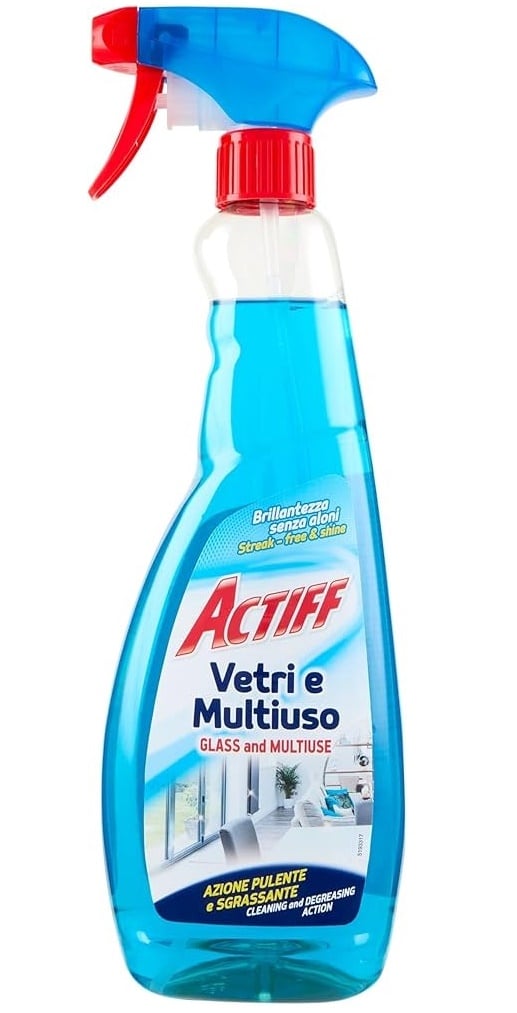 Универсальный спрей для стекла Actiff Glass and Multiuse и других поверхностей 750 мл (38953356)