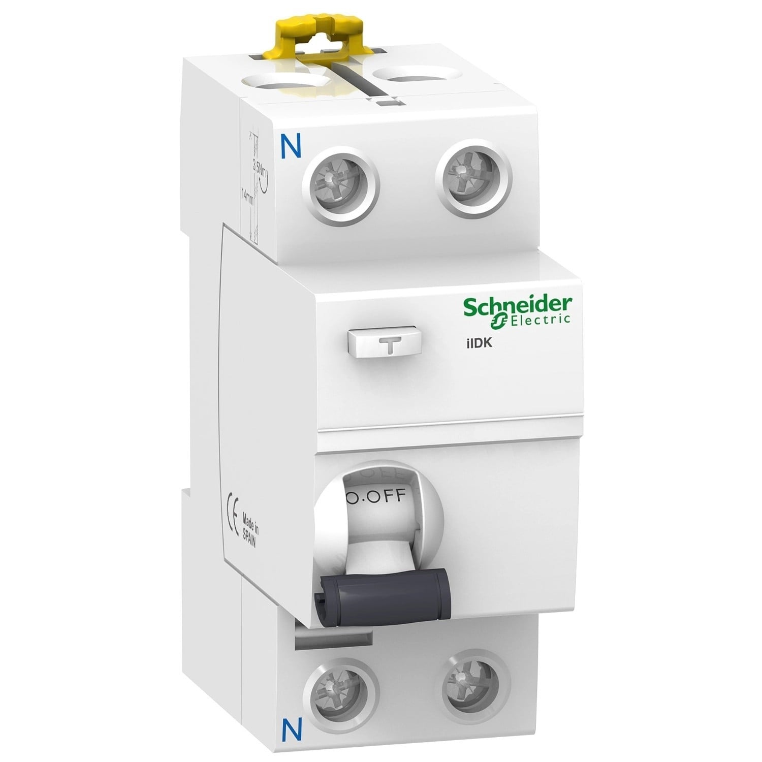 Вимикач диференційного струму Schneider Electric Acti 9 iID K 2P 25А 30мА Тип АС (A9R50225)