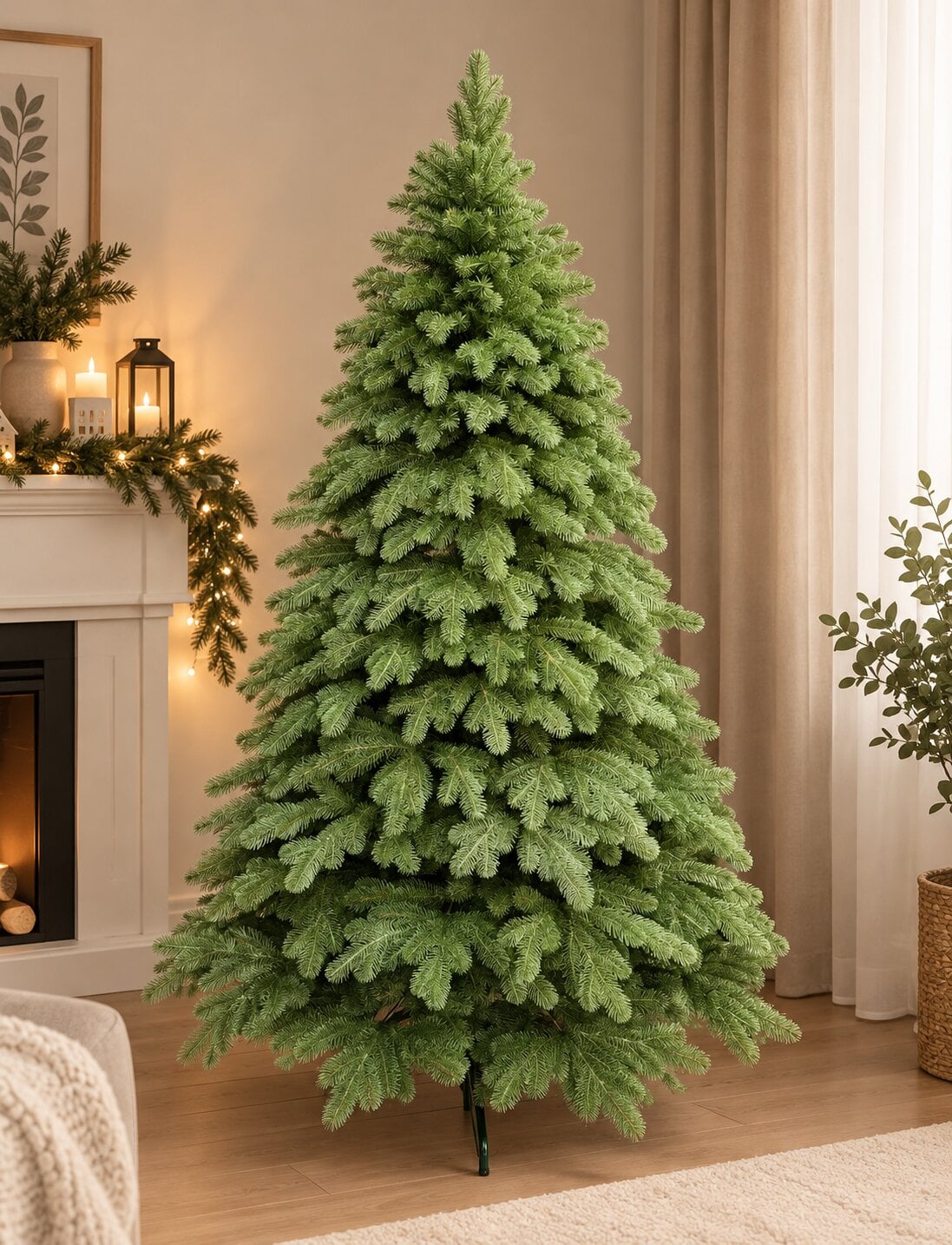 Елка искусственная литая Merry 250 см Зеленый (2500)