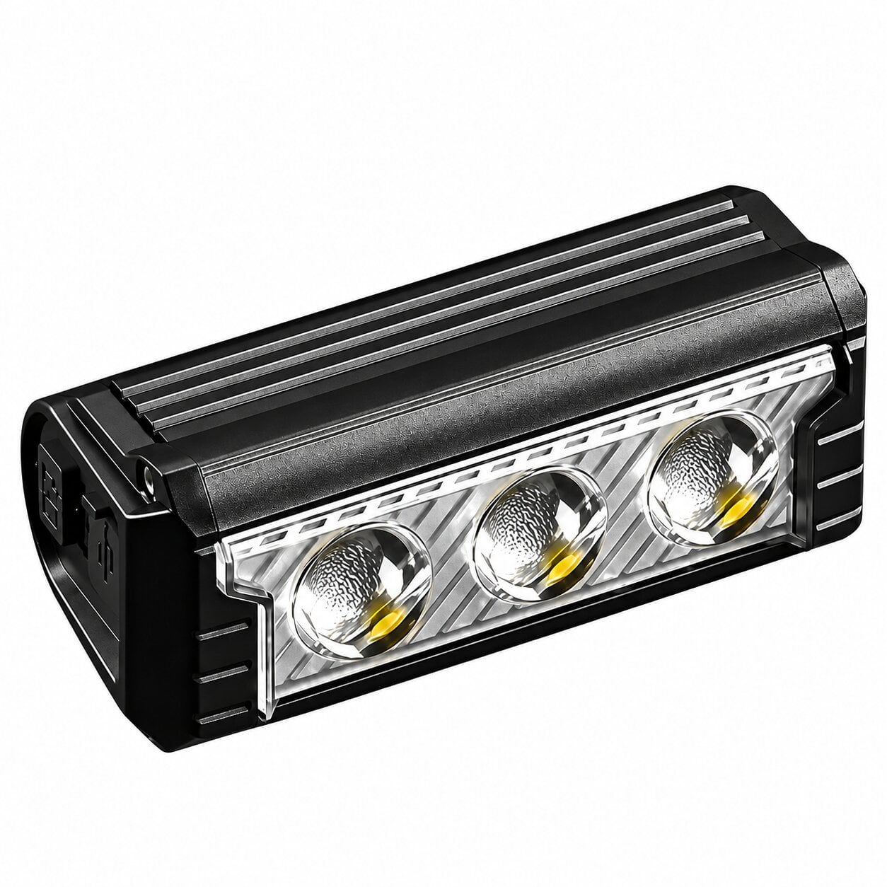Фара велосипедная FY-339B 3 LED белый и желтый свет аккумуляторная Type-C (VL-DEN640) Фара велосипедная FY-339B 3 LED белый и желтый свет аккумуляторная Type-C (VL-DEN640)