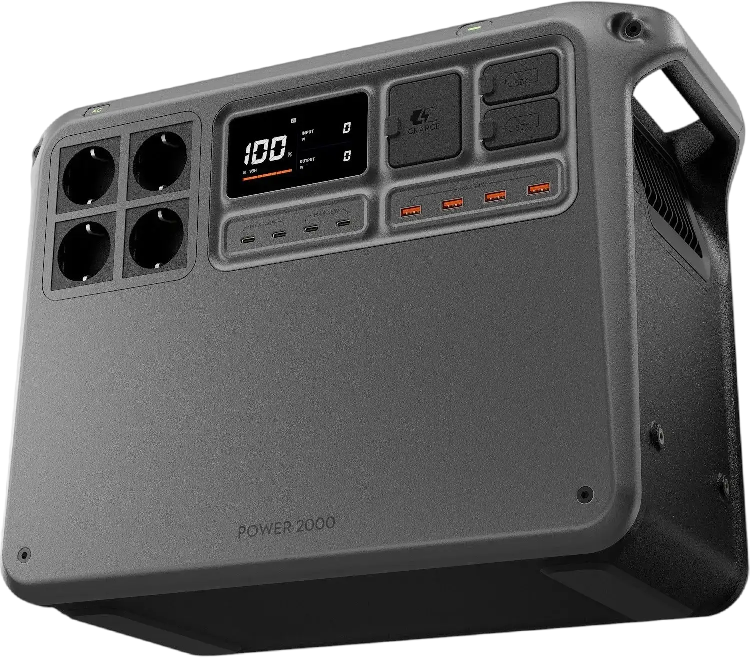 Зарядная станция DJI Power 2000 2048 Вт/ч 3000 Вт LiFePO4 UPS/быстрая зарядка (08997)
